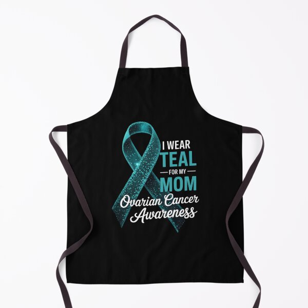 Item preview, I Wear Teal For My Mom Mother Ovarian Cancer Awareness designed and sold by TyraYoung.