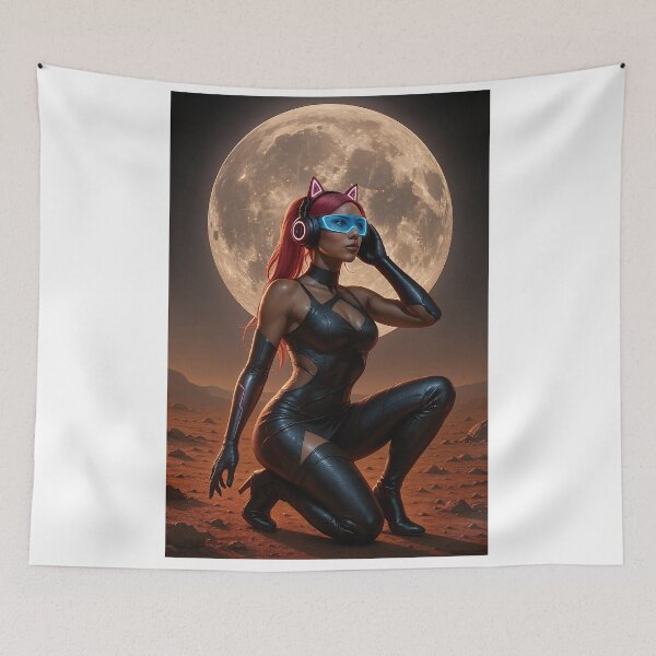 Item preview, CathryneDelamort Martian super moon   designed and sold by CathryneDelamort.