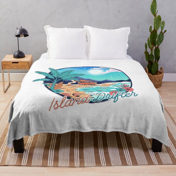 Item preview, Island Drifter – Retro Surf Van Beach Vibes designed and sold by Kavya Art.