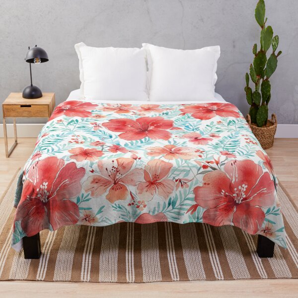 Item preview, Red Beach Flower designed and sold by CoolPixels.