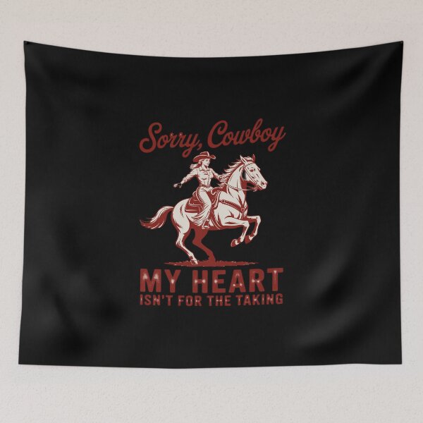 Item preview, Funny Sorry Cowboy Heartbreaker designed and sold by KingsLife1994.