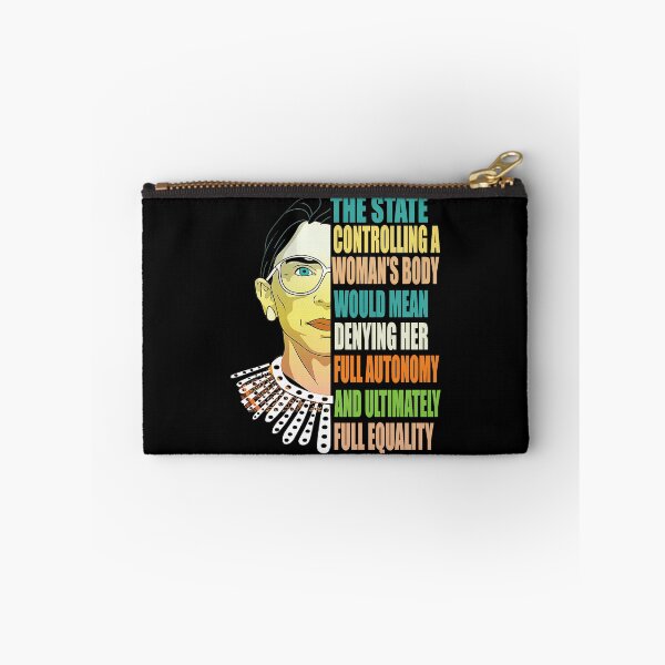 Item preview, Ruth Bader Ginsburg Autonomy State Quote designed and sold by Ashackenna.
