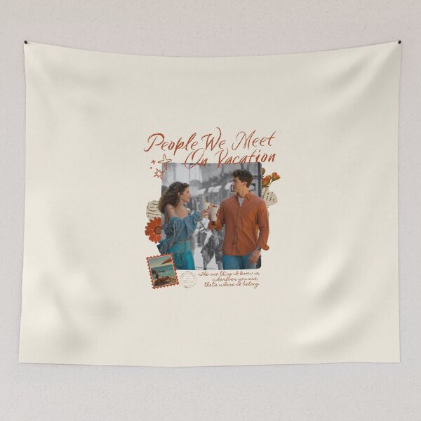 Item preview, people we meet on vacation | wherever you are, that’s where i belong designed and sold by estheticalrh.