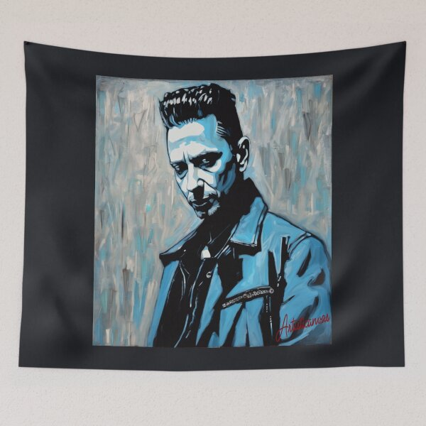 Item preview, "Dave Gahan: Icon of Dark Synthpop" designed and sold by Artisticanvas.