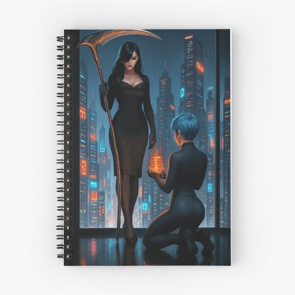 Item preview, Cassandra x Cipher grim reaper   designed and sold by CathryneDelamort.