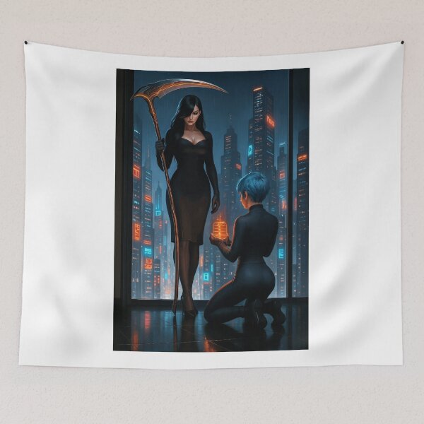 Item preview, Cassandra x Cipher grim reaper   designed and sold by CathryneDelamort.