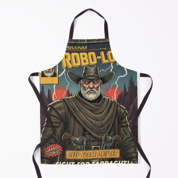 Item preview, Robo-lord:Deep space drifter - retro sci -fic comi cover designed and sold by MrLeam.