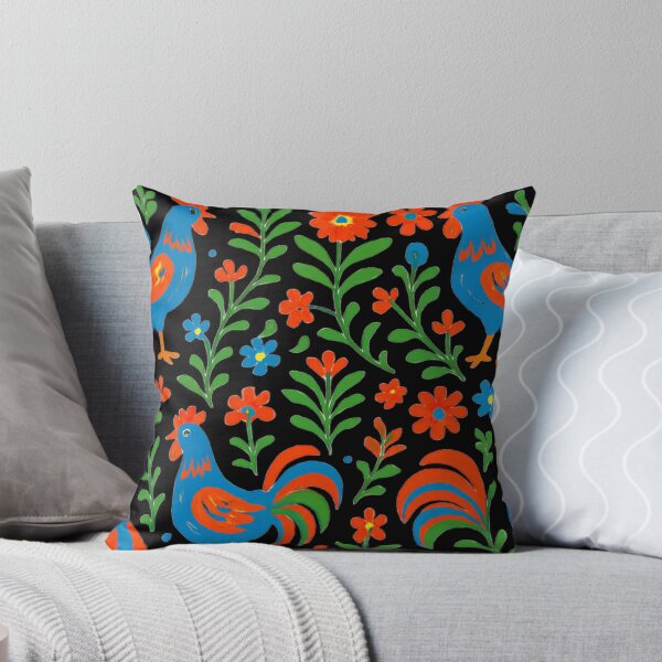 Item preview, Colorful Slavic Rooster Folk Art Pattern designed and sold by SlavicFolk.