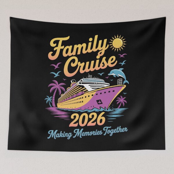 Item preview, Family Cruise 2026 Tie Dye Family Matching Vacation designed and sold by TorjeARTStore.
