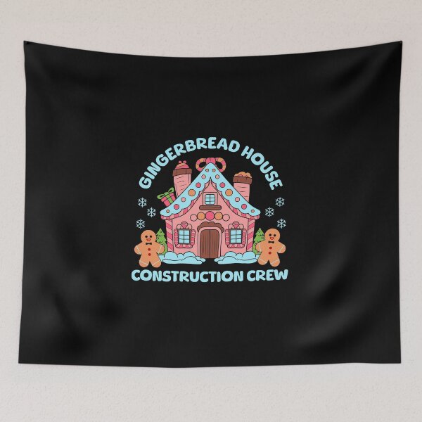 Item preview, Gingerbread House Construction Crew – Candy Cottage Edition designed and sold by dudelinart.