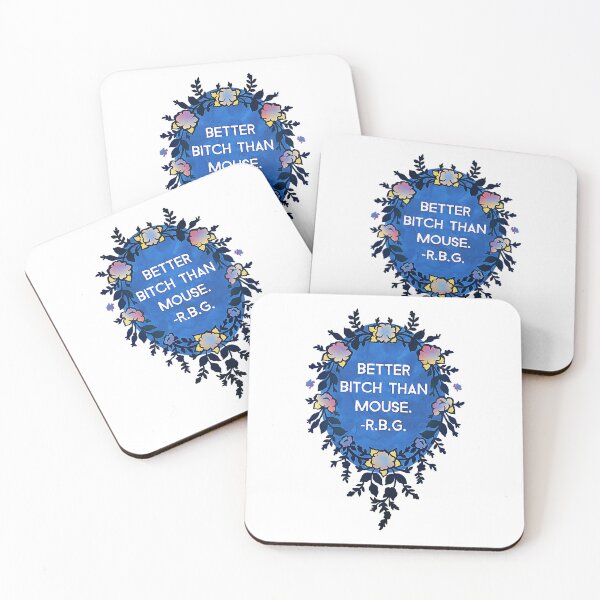 Item preview, Ruth Bader Ginsburg Blue Badge Feminist designed and sold by Ashackenna.