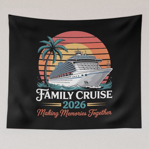 Item preview, Family Thanksgiving Cruise 2026 Autumn Cruise Squad Family designed and sold by TorjeARTStore.