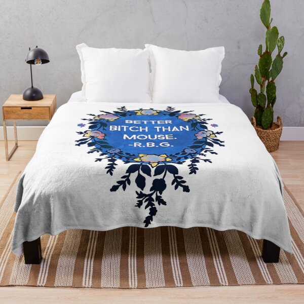 Item preview, Ruth Bader Ginsburg Blue Badge Feminist designed and sold by Ashackenna.