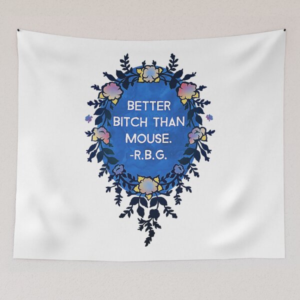 Item preview, Ruth Bader Ginsburg Blue Badge Feminist designed and sold by Ashackenna.