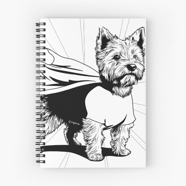 Item preview, Superdog Norwich Terrier designed and sold by WildLakePatterns.