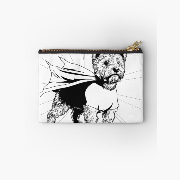 Item preview, Superdog Norwich Terrier designed and sold by WildLakePatterns.