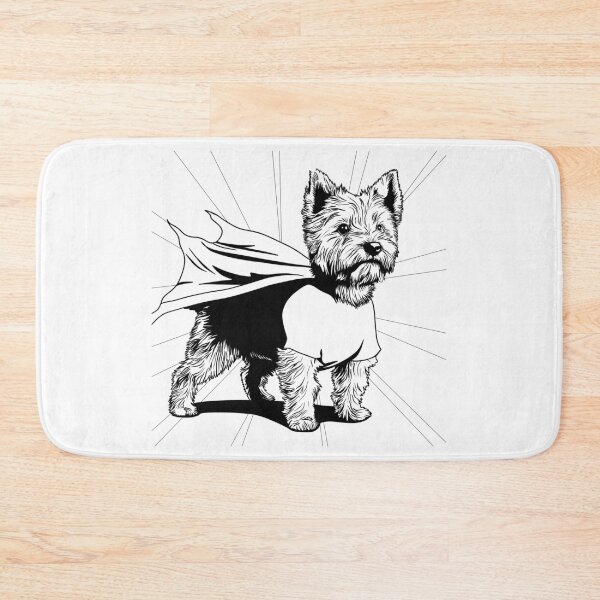 Item preview, Superdog Norwich Terrier designed and sold by WildLakePatterns.