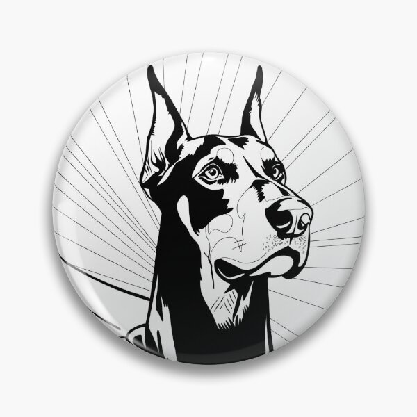 Item preview, Superdog Doberman designed and sold by WildLakePatterns.