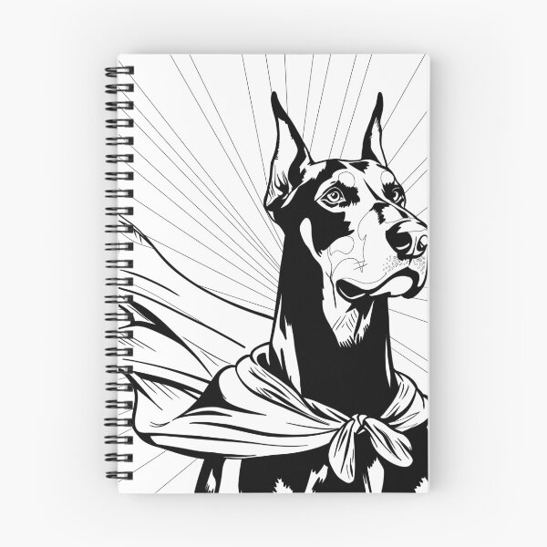 Item preview, Superdog Doberman designed and sold by WildLakePatterns.