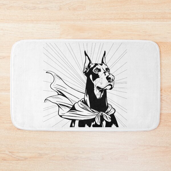 Item preview, Superdog Doberman designed and sold by WildLakePatterns.