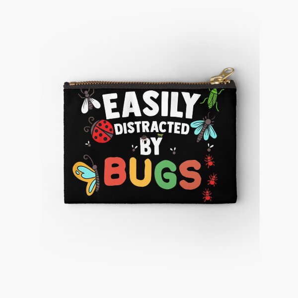 Item preview, Easily Distracted by Bugs Funny Insect Shirt designed and sold by LashondaGreen89.