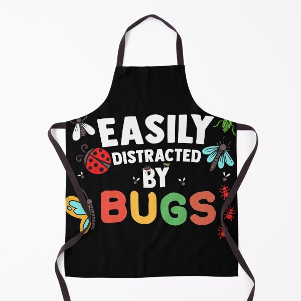 Item preview, Easily Distracted by Bugs Funny Insect Shirt designed and sold by LashondaGreen89.