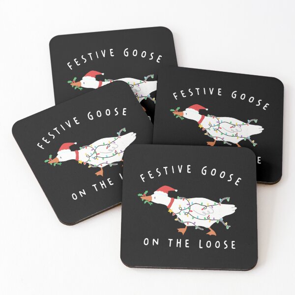Item preview, Goose The Funny Loose Xmas Festive Silly On Goose Quote designed and sold by Rackaam777Art.