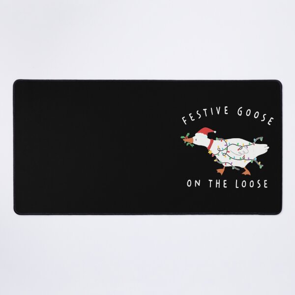 Item preview, Goose The Funny Loose Xmas Festive Silly On Goose Quote designed and sold by Rackaam777Art.