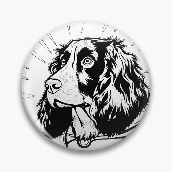 Item preview, Superdog Springer Spaniel designed and sold by WildLakePatterns.