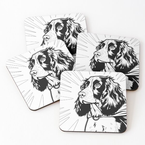 Item preview, Superdog Springer Spaniel designed and sold by WildLakePatterns.