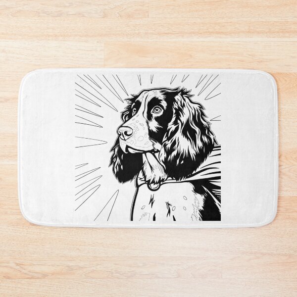 Item preview, Superdog Springer Spaniel designed and sold by WildLakePatterns.