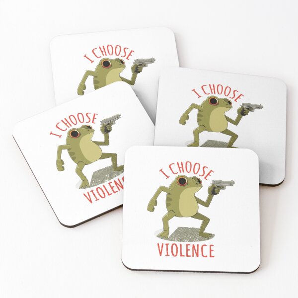 Item preview, Funny Retro Frog Holding a Gun Meme designed and sold by JossDesign15.