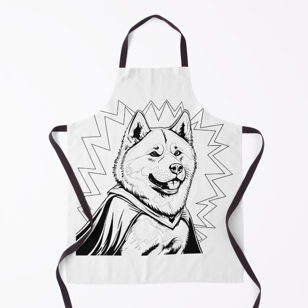Item preview, Superdog Akita designed and sold by WildLakePatterns.