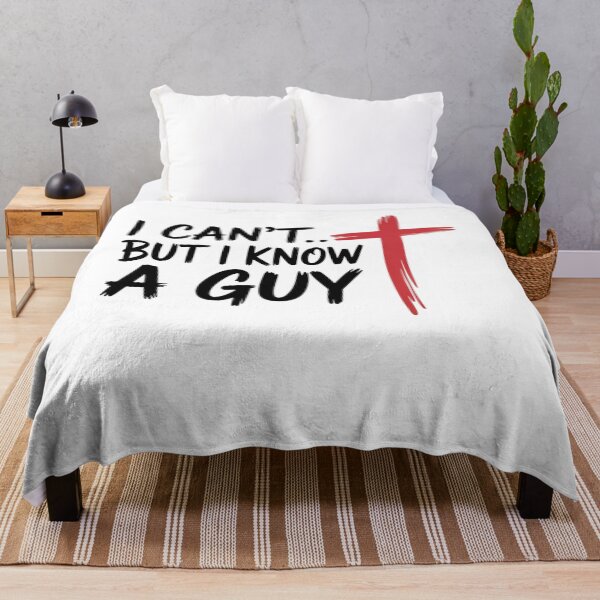 Item preview, I Can't But I Know A Guy Jesus Cross Funny Christian designed and sold by papertaless.