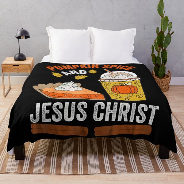 Item preview, Vintage Christ Pumpkin Christmas Spice Jesus Funny Classic Retro and designed and sold by JamieFmorriSS.