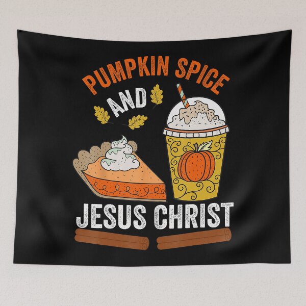 Item preview, Vintage Christ Pumpkin Christmas Spice Jesus Funny Classic Retro and designed and sold by JamieFmorriSS.