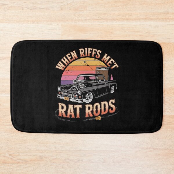 Item preview, 1960s music fashion - retro rock girl style - muscle car & music - women who rock - classic car and guitar - rock chick hot rod - beehive hair rock - Route 66 rocker - fuzz pedal and lipstick designed and sold by JansenGS.