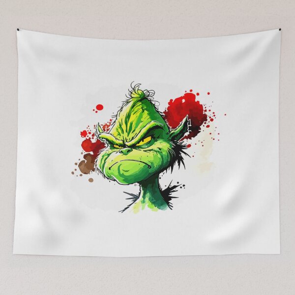 Item preview, Grinch Christmas Attitude – Funny Holiday Art Design designed and sold by Kasey Wolfe.