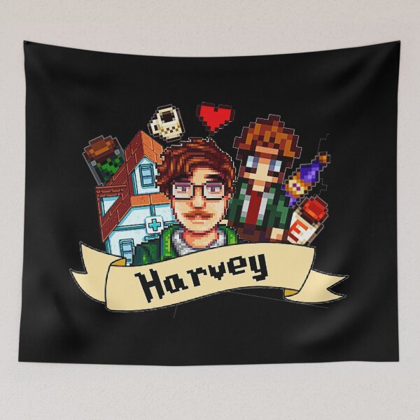 Item preview, Harvey Stardew Valley designed and sold by Naziavage.