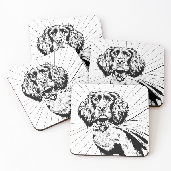 Item preview, Superdog Working Cocker Spaniel designed and sold by WildLakePatterns.