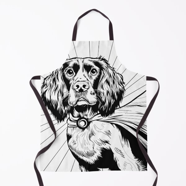 Item preview, Superdog Working Cocker Spaniel designed and sold by WildLakePatterns.