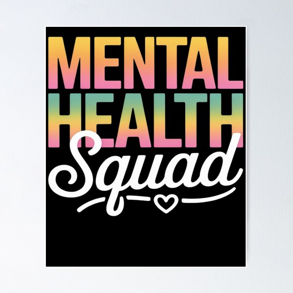 Item preview, Mental Health Squad Mental Health Awareness designed and sold by papertaless.