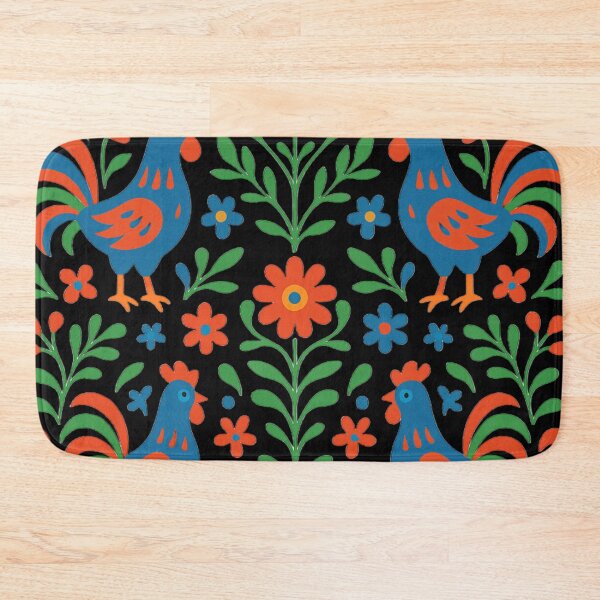 Aperçu de l'œuvre Motif coq – Design folklorique traditionnel créée et vendue par SlavicFolk.
