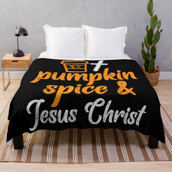 Item preview, Funny Pumpkin Classic Jesus Vintage Retro Christ Spice Christmas and designed and sold by JamieFmorriSS.