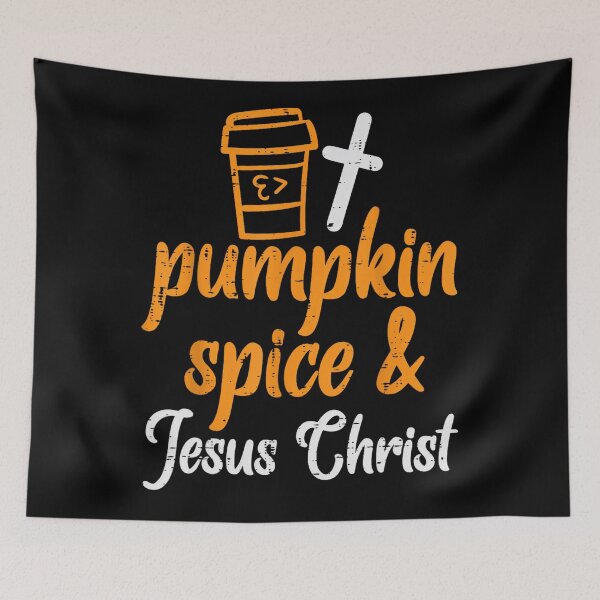 Item preview, Funny Pumpkin Classic Jesus Vintage Retro Christ Spice Christmas and designed and sold by JamieFmorriSS.