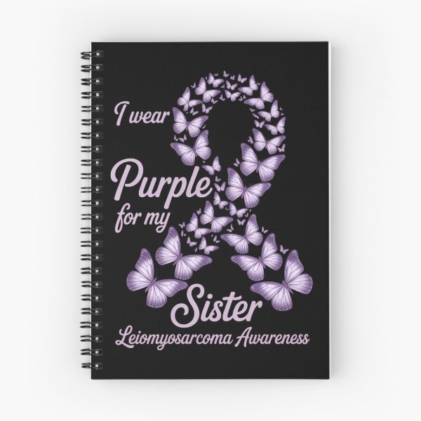 Item preview, I wear Purple for my Sister Leiomyosarcoma Awareness designed and sold by papertaless.