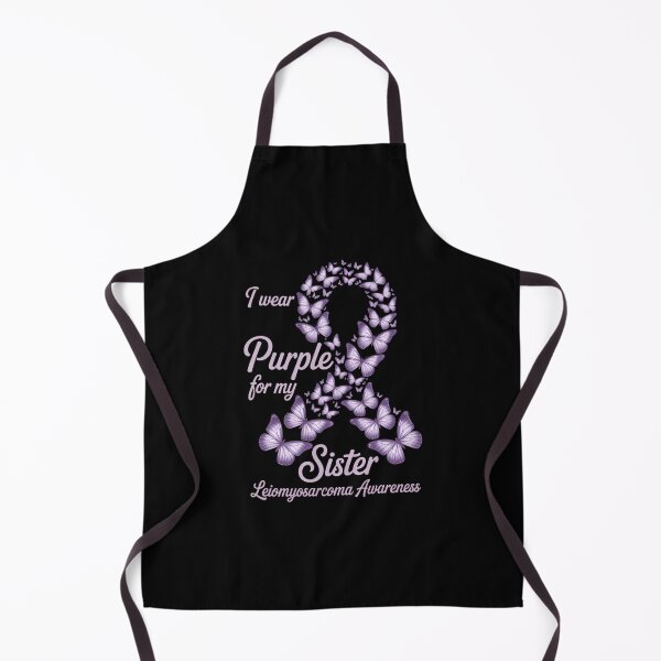Item preview, I wear Purple for my Sister Leiomyosarcoma Awareness designed and sold by papertaless.