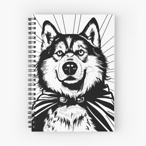 Item preview, Superdog Malamute designed and sold by WildLakePatterns.