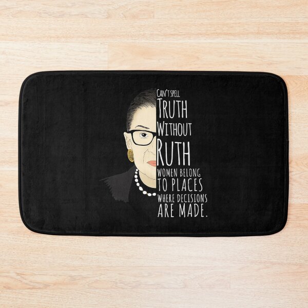 Item preview, Ruth Bader Ginsburg Half Face Illustration designed and sold by Ashackenna.