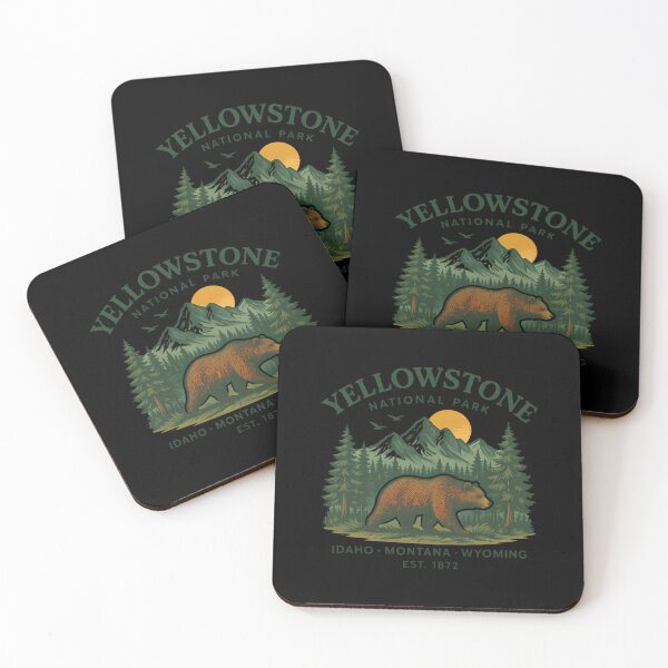Item preview, Yellowstone National Park Est 1872 designed and sold by PhylissMrazik.